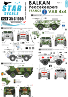 Balkan Peacekeepers # 4. France, UN and IFOR. VAB 4x4