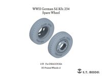 German Sd.Kfz.234 - Spare Wheel (for Dragon Kit) - Image 1