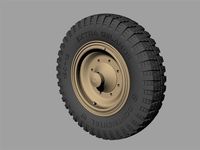 Drive Wheels for Sd.Kfz 11 & 251 (Gelande Pattern A) - Image 1