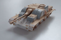 Zimmerit StuG IV Early Production - Second Pattern with Concrete Armour  (for Rye Field Model kits) - Image 1