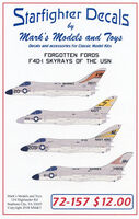 Forgotten Fords - F4D-1 Skyrays Decals - Image 1