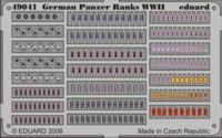 German Panzer Ranks WWII