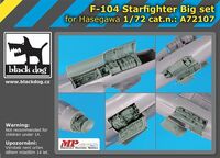 F-104 Starfighter big set for Hasegawa