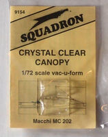 Macchi C.202 Canopy - 2 pcs (designed to be used with Hasegawa and Hobby 2000 kits)