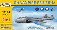 de Havilland Vampire FB.5/FB.52 (2in1)