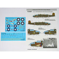 U.S.A.F. North American B-25C/D Mitchell Pin-Up Nose Art and Stencils (Part IV)