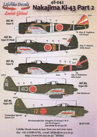Nakajima Ki-43 Part 2 (5 schemes)