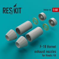 F-18 Hornet exhaust nozzles for Kinetic Kit