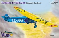 Fokker F.VIIb/3m Spanish Bomber