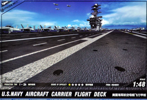 US Navy Aircraft Carrier Deck - Image 1