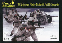 WWII German Winter Unit with Pak 36 / Servants