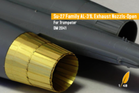 J-11B/SU-27/30 AL-31L Exhaust Nozzles-Open