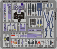 MiG-29A Fulcrum interior ACADEMY