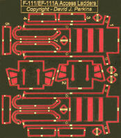 General-Dynamics F-111/EF-111A Access Ladders (for Hasegawa and Revell kits) - Image 1