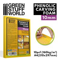 Phenolic Carving Foam 10mm - A4 size