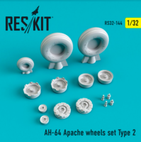 AH-64 Apache wheels set Type 2