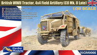 British WWII Tractor, 4x4 Field Artillery (Morris C8 Mk. II Late)