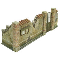 Italian Wall With Iron Gate