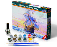 Columbus Ship Santa Maria - Model Set