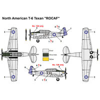 North American AT-6 Texan ROCAF (1 kit in bag - 1 decal version)