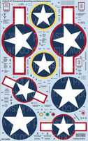 Republic P-47 C/D/N Thunderbolts - Stars and Bars, USAAF Roundels and Stencilling Information - Image 1