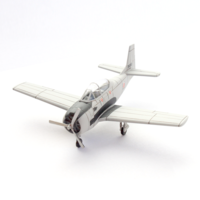 North American T-28 B Trojan Laos Air Force (1 plastic kit - 1 decal version) - Image 1