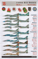 Mikoyan MiG-29 9-13 - Azerbaijan, Belarus, Moldova, Russia, Turkmenistan, Ukraine, USSR, Uzbekistan Air Force