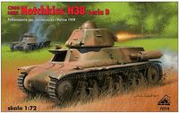 Light Tank Hotchkiss H38 (seria D) (Pkompania porucznika Jakubowicza-Polska 1939)