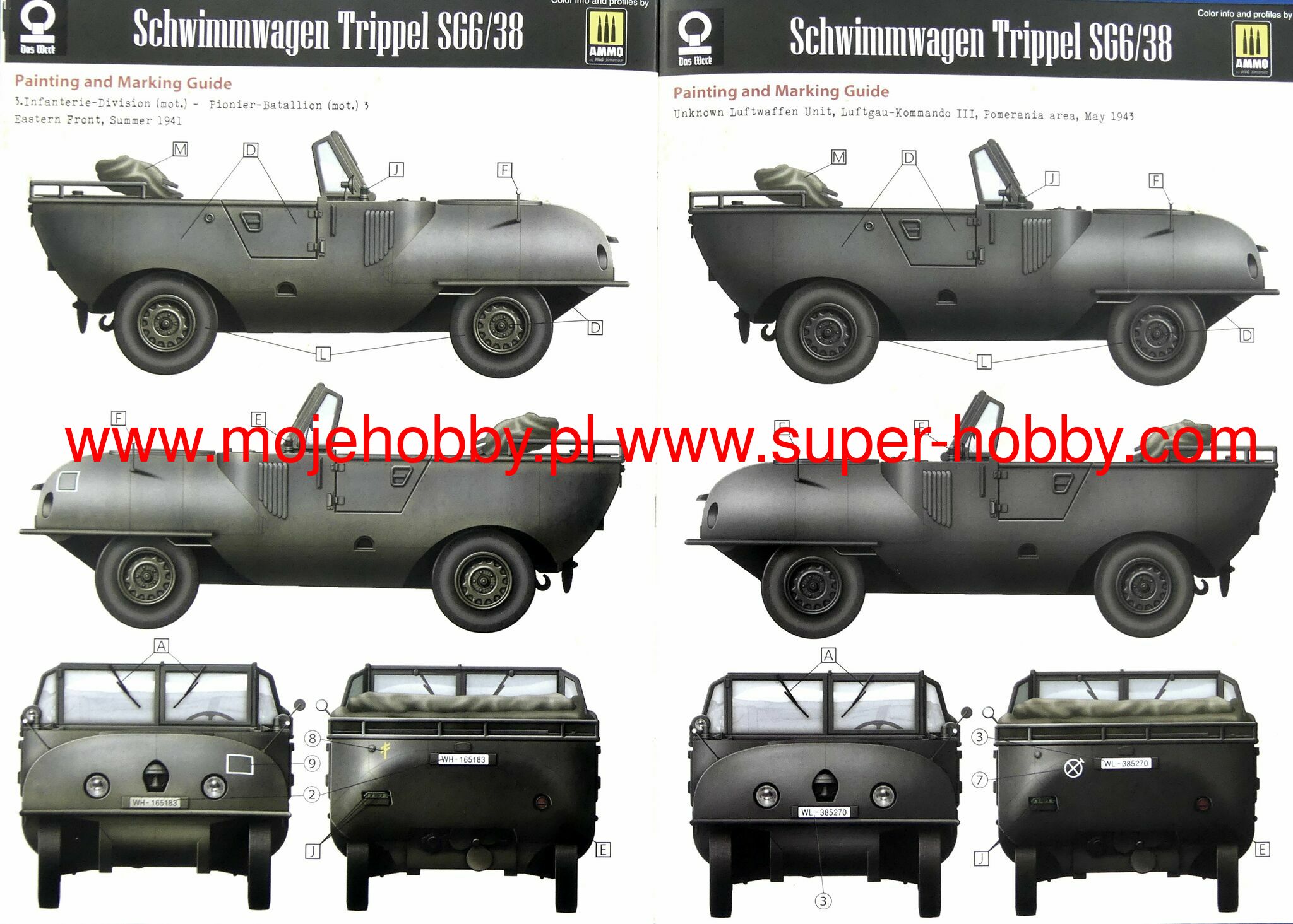 Schwimmwagen Trippel SG 6/38 Bold Division -DW35012