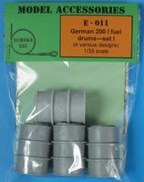 German 200 l Fuel Drums Set #1 - Image 1