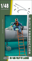 SU / MIG PILOT W/LADDER - Image 1