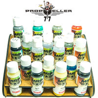 “WAVE” KIT – THE  middle PAINT STAND – CAPACITY 18 BOTTLES