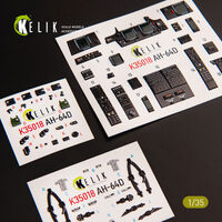 AH-64D Apache - Interior 3D Decals For Takom Kit - Image 1