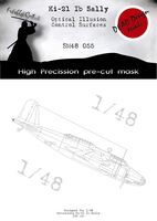 Ki-21 IB Sally Optical Illusion Control Surfaces (ICM)