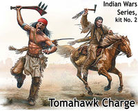 Indian Wars Series, kit No. 2. Tomahawk Charge