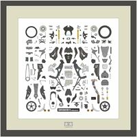 Honda CBR1000RR-R Fireblade SP Black Parts Panel - Image 1