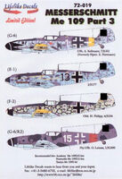 Messerschmitt Bf-109 Part 3 (4 schemes)