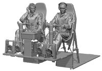 WW2 US Bomber Pilot & Co-pilot set - Image 1