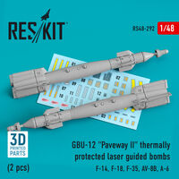 GBU-12 Paveway II Thermally Protected Laser Guided Bombs (2pcs) (F-14, F-18, F-35, AV-8B, A-6) - Image 1