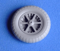 Bf 109 corrected tires for the B/C/D/E/F/G-1 and G-2