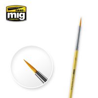 A.MIG 8612 2/0 SYNTHETIC ROUND BRUSH - Image 1