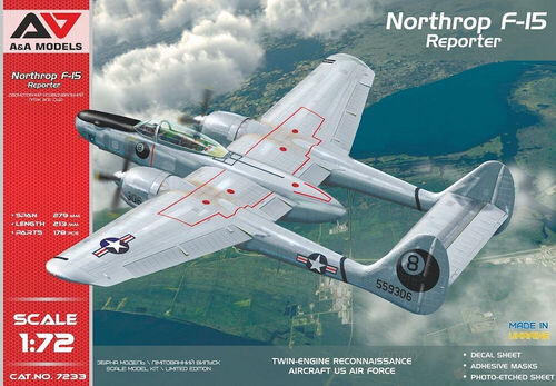 Northrop F-15 Reporter - Twin-Engine Reconnaissance Aircraft US Air Force - Image 1