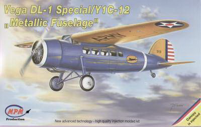 Lockheed  Vega DL-1 Y1C-12 - Image 1