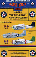 Grumman F4F-3/4 Wildcat US Navy Complete Package (3 schemes)