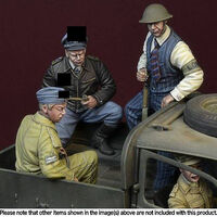 "Under guard" Battle of Britain 1940 3 figures set