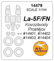 Lavochkin La-5F / La-5FN (Kovozvody Prostìjov) + wheels masks - Image 1