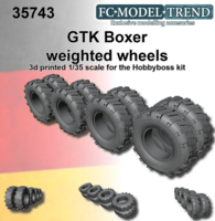 GTK Boxer, weighte tires - Image 1