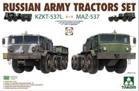 Russian Army Tractors KZKT-537L & MAZ-537