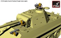 Pz.Kpfw.V Ausf.G Panther IR night vision sights