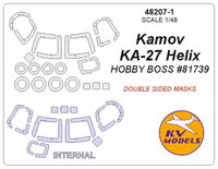 Kamov KA-27 Helix (Hobby Boss) - (Double sided) + wheels masks - Image 1